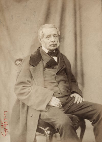 Mist, fotografi av Henri de la Blanchere (1821-1880), 39 boulevard des Capucines Paris 1839 (s/v foto) av Henri de la Blanchere