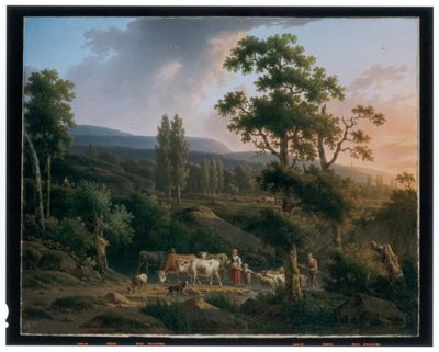 Ett Par Landskap av Henricus Josephus Antoniessen