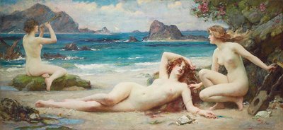Sirenerna, 1903 av Henrietta Rae