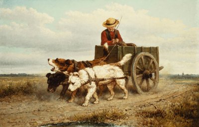 Hundvagnen, av Henriëtte Ronner Knip