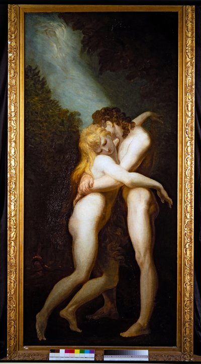 Adam  Eva (målning) av Henry (1741-1825) Fuseli