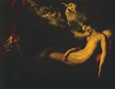 Drottning Mab av Johann Heinrich Füssli