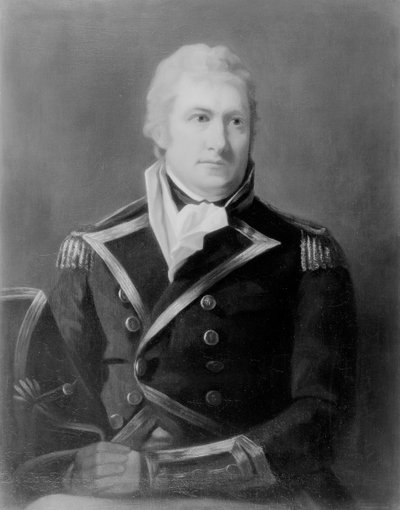 Kapten George Duff (1764-1805) (olja på duk) av Henry (after) Raeburn