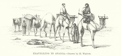 Resa i Arabien (gravyr) av Henry (after) Warren