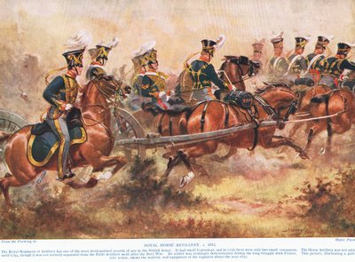 The Royal Horse Artillery, c.1910 av Henry A. Payne