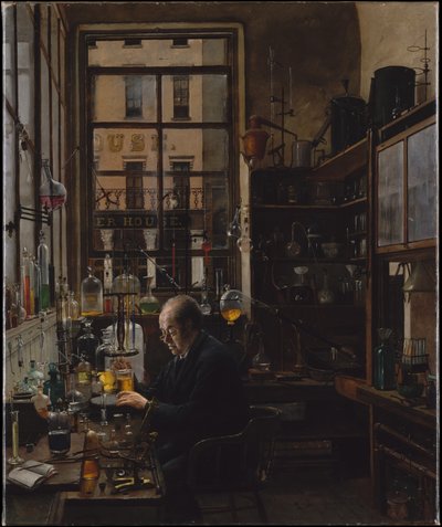 Henry Alexander i laboratoriet av Henry Alexander