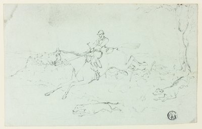 Rävjakt av Henry Alken