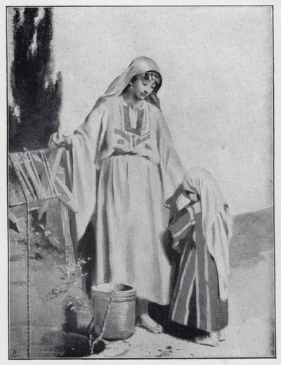 En östlig brunn (litho) av Henry Andrew Harper