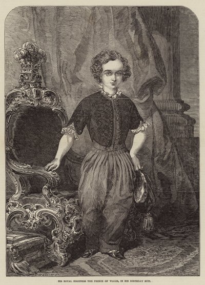 Hans kungliga höghet prinsen av Wales, i sin födelsedagskostym av Henry Anelay