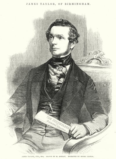 James Taylor (gravyr) av Henry Anelay