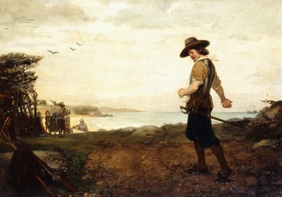 Rose Standishs begravning, 1870 av Henry Bacon