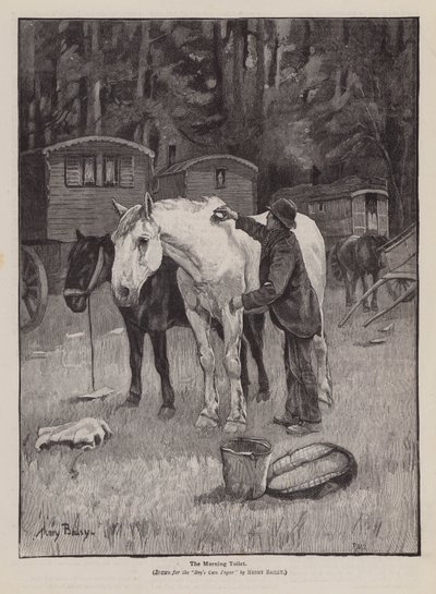 Morgontoaletten (gravyr) av Henry Bailey