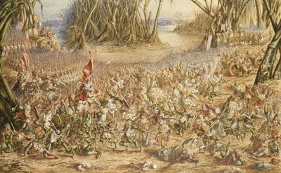 Batrachomyomachia eller striden mellan grodorna och mössen av Henry Barnabus Bright