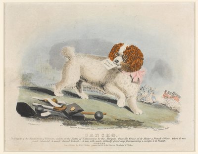 ?Sancho?, Slaget vid Salamanca, 1812 av Henry Bernard Chalon