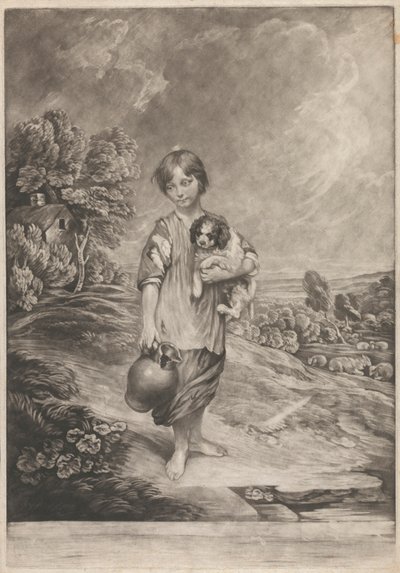 Stugaflicka av Henry Birche