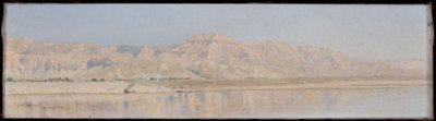 Nilen - Luxor (Thebesbergen) av Henry Brokman-Knudsen
