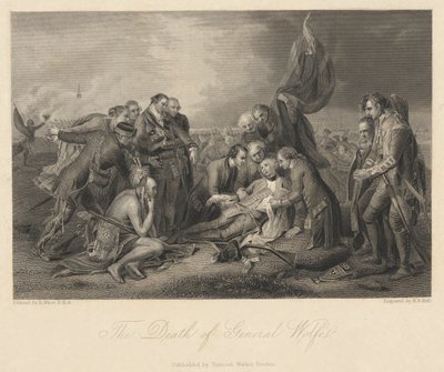 General Wolfes död av Henry Bryan Hall I