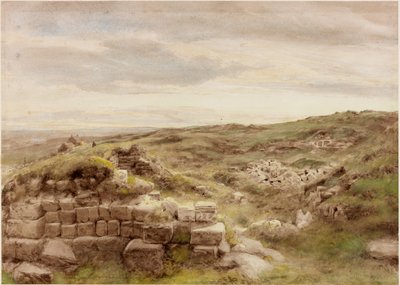 Housesteads (färg) av Henry Burdon Richardson