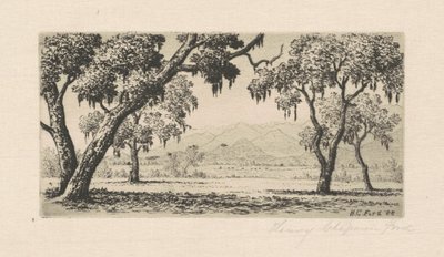 California Landscape, 1888. av Henry Chapman Ford