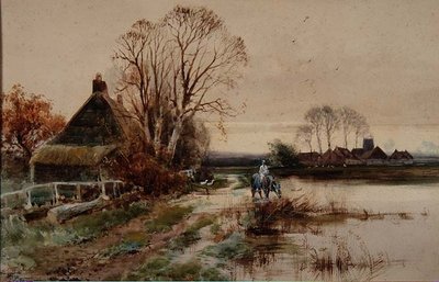 Nära Reedham, Norfolk av Henry Charles Fox