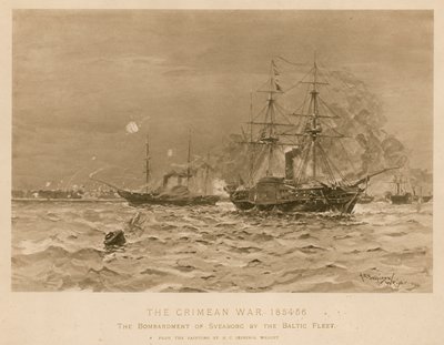 Den brittiska Östersjöflottans bombardering av Sveaborg, Krimkriget av Henry Charles Seppings Wright