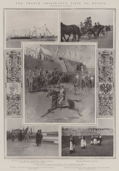 Frankrikes presidents besök i Ryssland av Henry Charles Seppings Wright