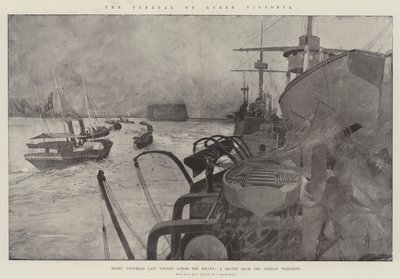Drottning Victorias begravning av Henry Charles Seppings Wright