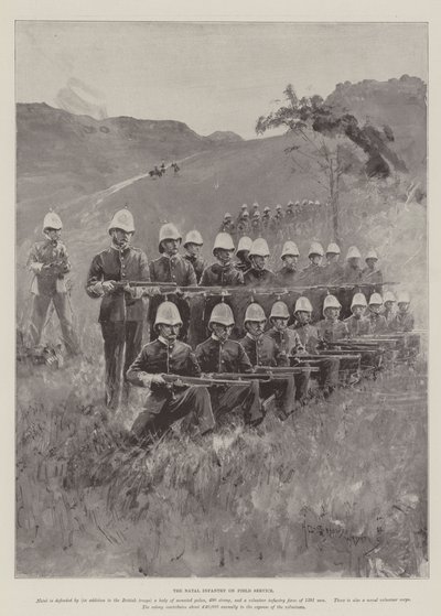 Natal-infanteriet på fälttjänst av Henry Charles Seppings Wright