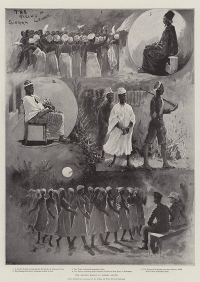 Den senaste resningen i Sierra Leone av Henry Charles Seppings Wright