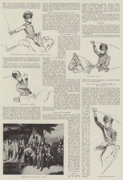 Volontärtyper för hundra år sedan av Henry Charles Seppings Wright