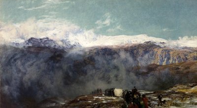En walesisk begravning av Henry Clarence Whaite