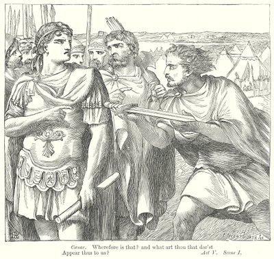 Antonius och Kleopatra (gravyr) av Henry Courtney (after) Selous
