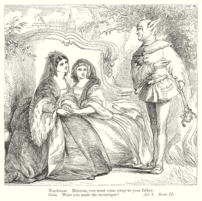 Som ni vill ha det (gravyr) av Henry Courtney (after) Selous