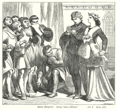 Kung Henrik VI del II (gravyr) av Henry Courtney (after) Selous