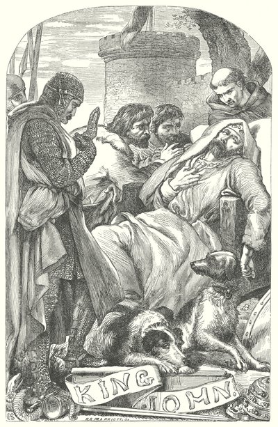 Kung Johan (gravyr) av Henry Courtney (after) Selous
