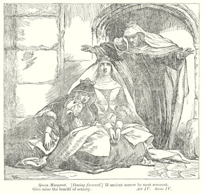 Kung Rikard III (gravyr) av Henry Courtney (after) Selous
