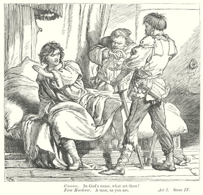 Kung Rikard III (gravyr) av Henry Courtney (after) Selous