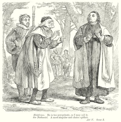 Kärlekens förlorade arbete (gravyr) av Henry Courtney (after) Selous