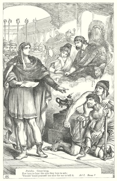 Perikles (gravyr) av Henry Courtney (after) Selous