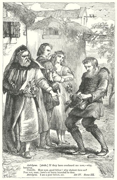 Vintersagan (gravyr) av Henry Courtney (after) Selous