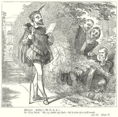 Trettondagsafton (gravyr) av Henry Courtney (after) Selous