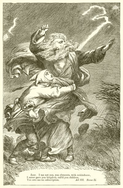 Kung Lear av Henry Courtney Selous