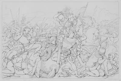 Avsnitt från Robert Bruces liv, enligt Sir Walter Scott av Henry Courtney after Selous