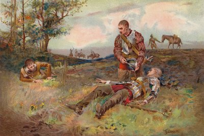 Utan titel (chromolitho) av Henry Crockett