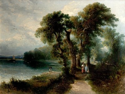 Nottingham från Wilford Grove, 1831 av Henry Dawson