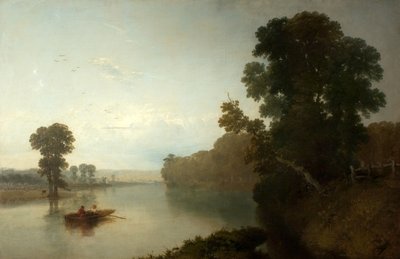 Floden Trent vid Wilford av Henry Dawson