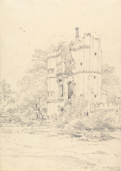 Nether Hall, Essex av Henry Edridge