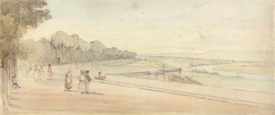 Terrass vid St. Germain-en-Laye av Henry Edridge