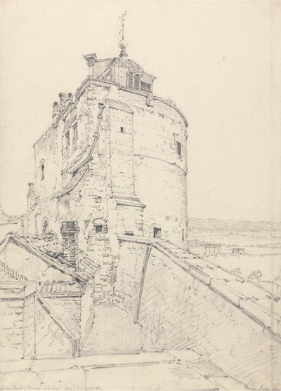 The Curfew Tower, Windsor av Henry Edridge