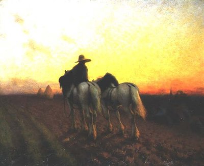 Återvänder vid solnedgången av Henry Edward Detmold